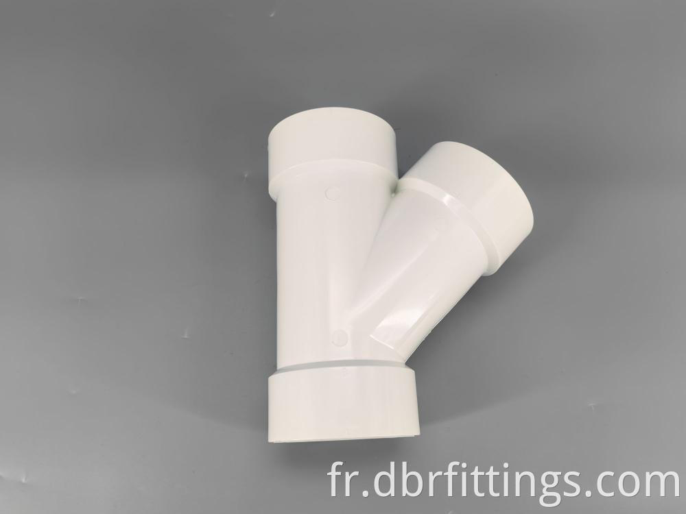 UPC PVC fittings WYE for old house